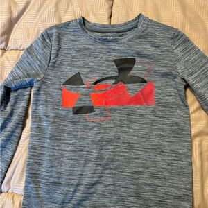 Boys Under Armour long sleeve shirt, size 5.